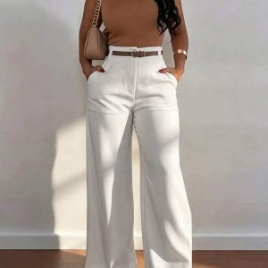 Ladies Straight Cut Trousers